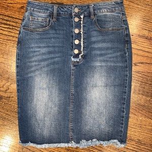 Denim skirt Black Label